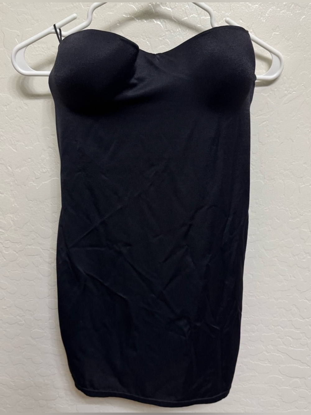 Flexees by Maidenform Black Strapless Shaper Dress Slip 36D Style 3741 - Picture 4 of 5